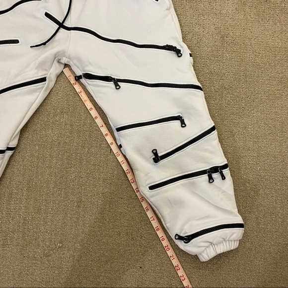 Nasir Hazhar Zippers Sweatpants Size Small Rare - Picture 13 of 16
